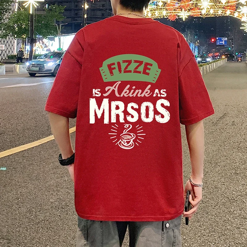 Men's Heavyweight Cotton Short Sleeve T-Shirt