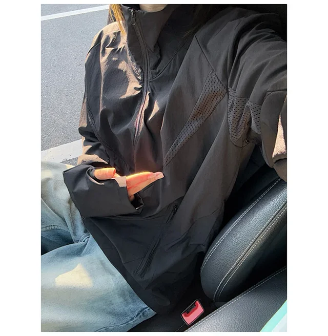Men's UPF50+ Mesh Quick-Dry Sun Jacket Detail