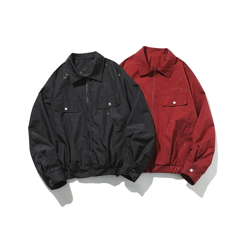 Starry Sky Men's Flight Jacket