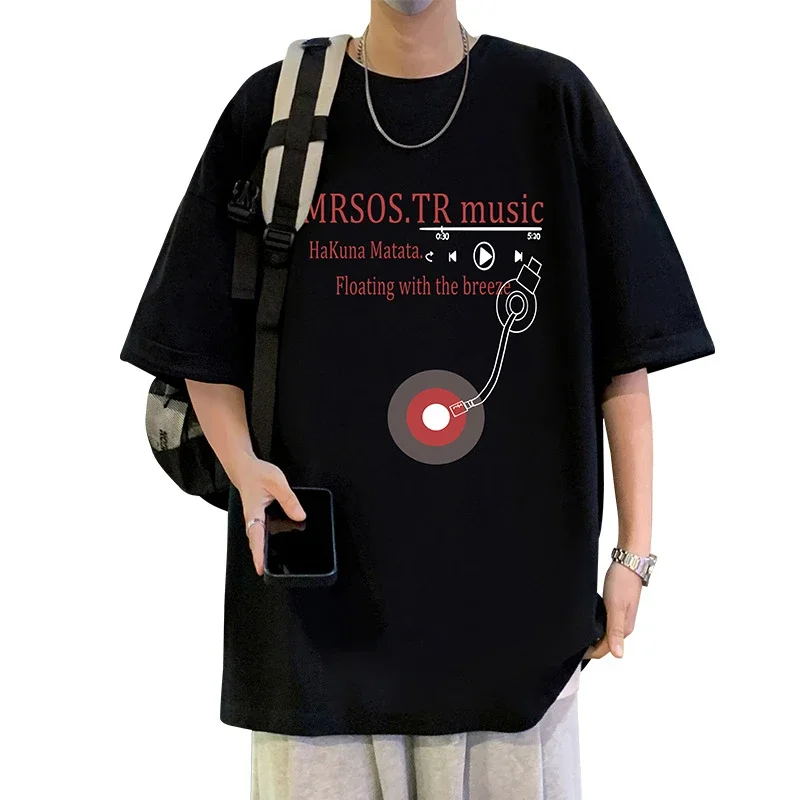 Men's Heavyweight Cotton Retro Short-Sleeve Tee