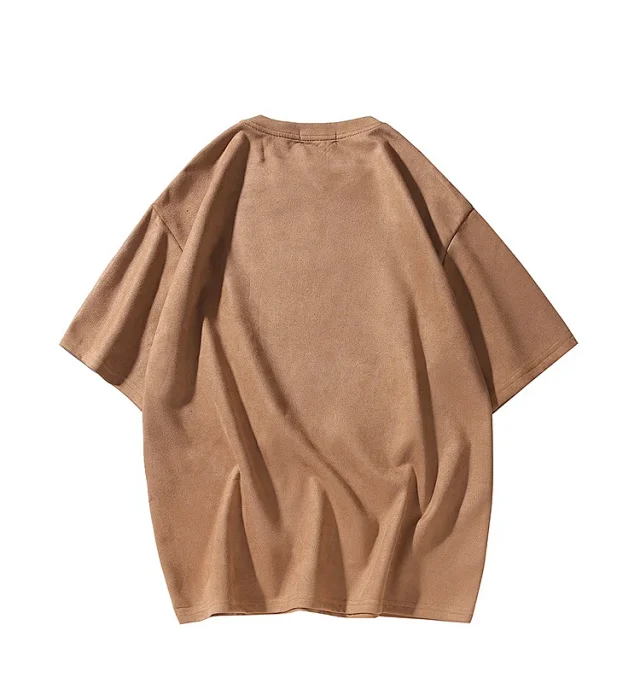 Men's Heavyweight Cotton Sturdy Short-Sleeve Tee Detail