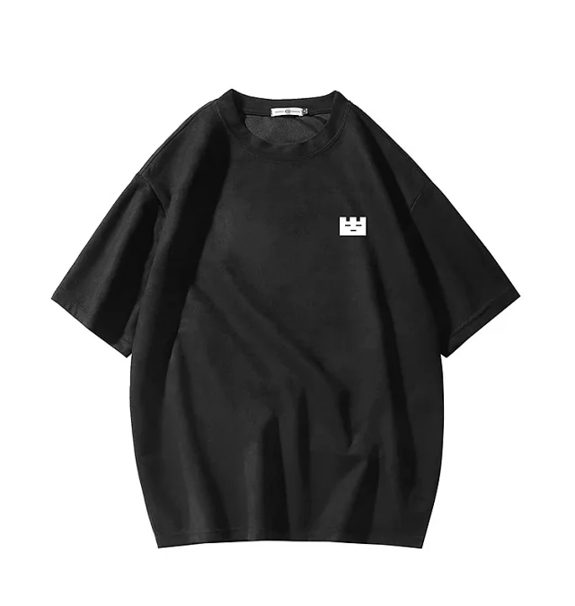 Men's Heavyweight Cotton Sturdy Short-Sleeve Tee Detail