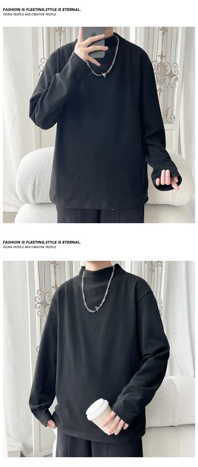 410g Ultra-soft Fleece Men's T-shirt Detail