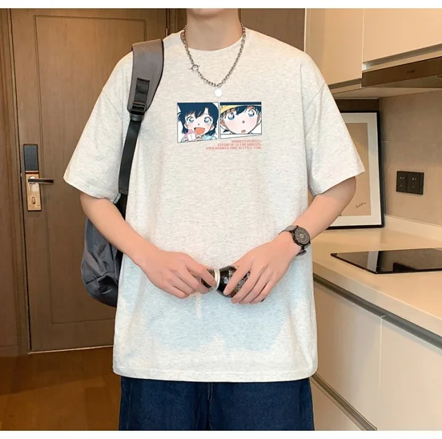 Men's Oversized Graphic Tee Summer 2025 Detail