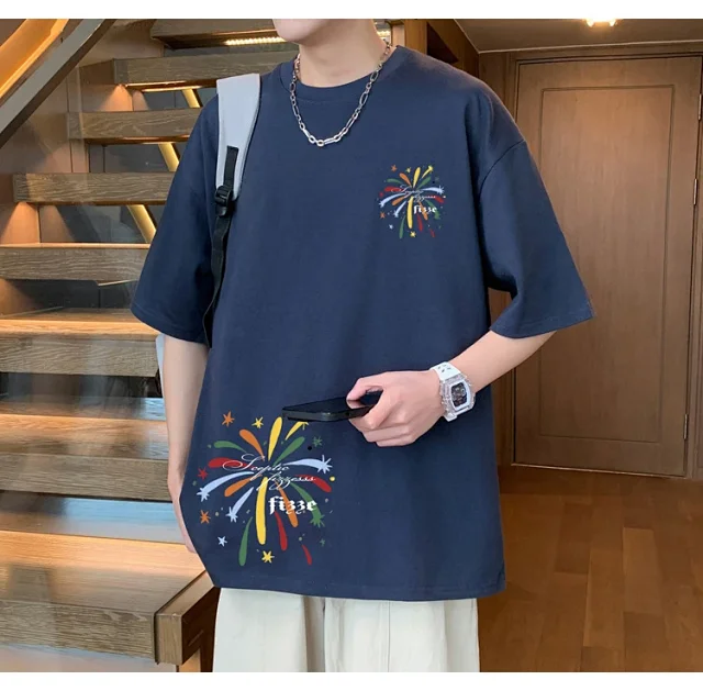 Men's Summer 2025 Heavyweight Cotton Tee Detail