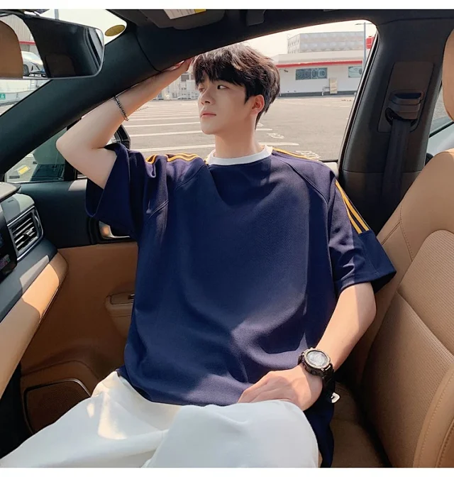Men's Oversized Breathable Tee HK 2025 Detail