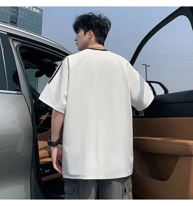 Men's Summer 2025 Street Casual T-Shirt Detail