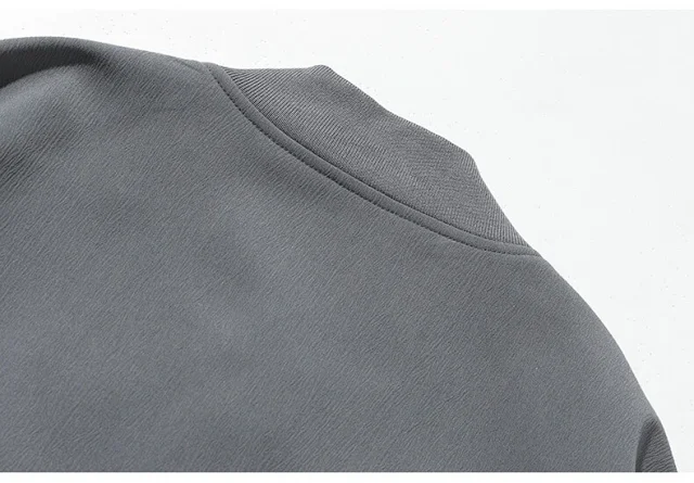 Youth Vintage Casual Bomber Jacket Detail