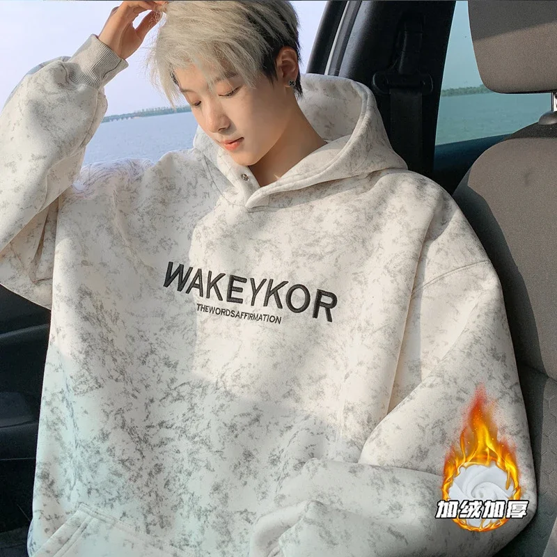 Men's Heavyweight Tie-Dye Fleece Hoodie A/W
