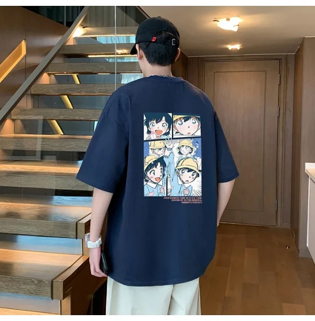 Men's Oversized Graphic Tee Summer 2025 Detail