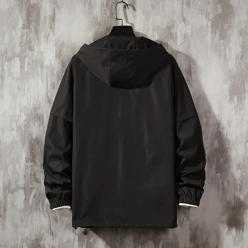 Men's Trendy Lightweight Hooded Half-Zip Jacket