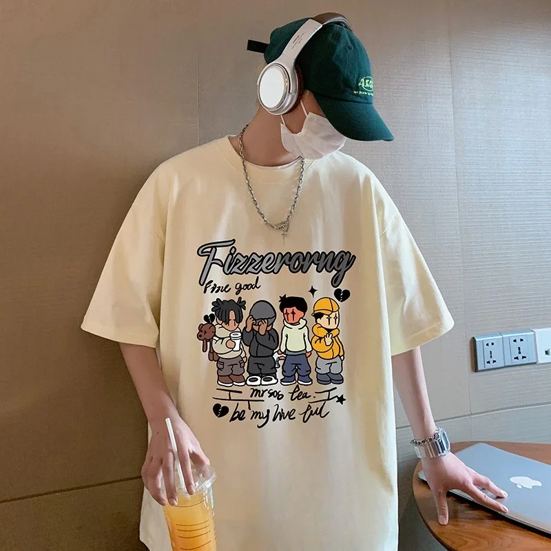 Men's Graphic Relaxed Fit Heavyweight Tee