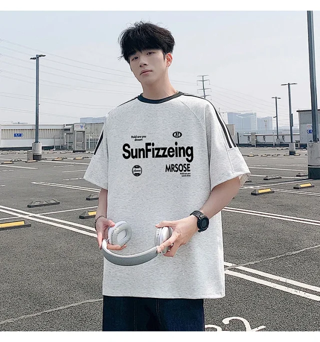 Men's 2025 Summer Breathable Casual Tee Detail