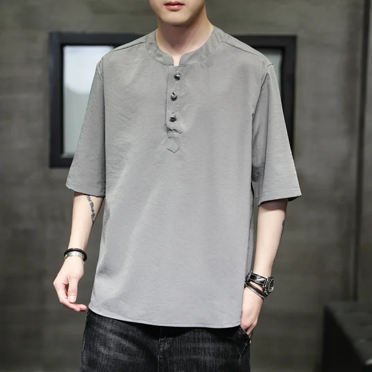 Men's Summer Cooling Tang-Style Quick-Dry T-Shirt