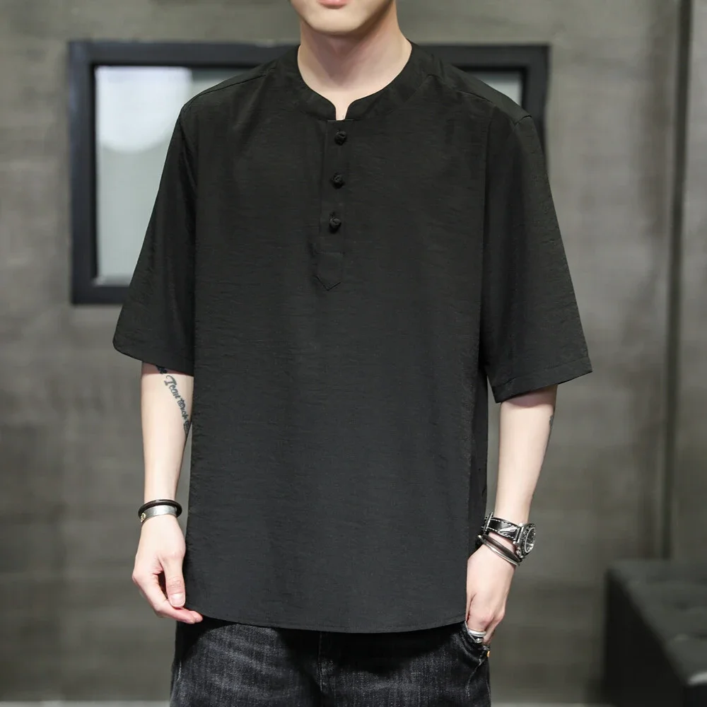Men's Summer Cooling Tang-Style Quick-Dry T-Shirt