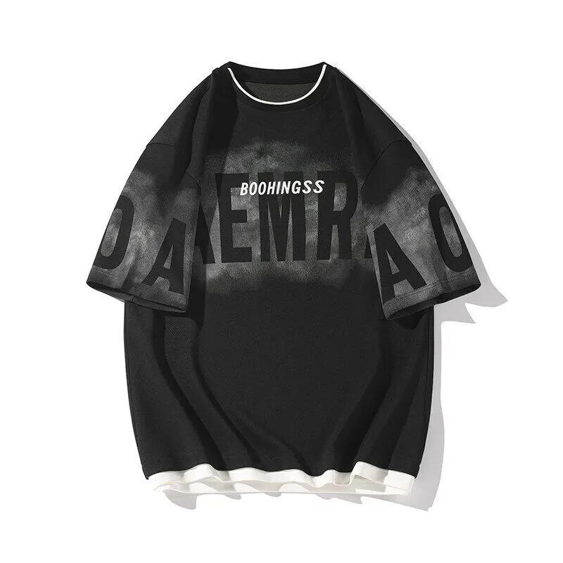 Men's American High Street Layered T-Shirt