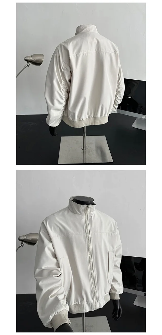 Men's Vintage Flight Jacket Detail