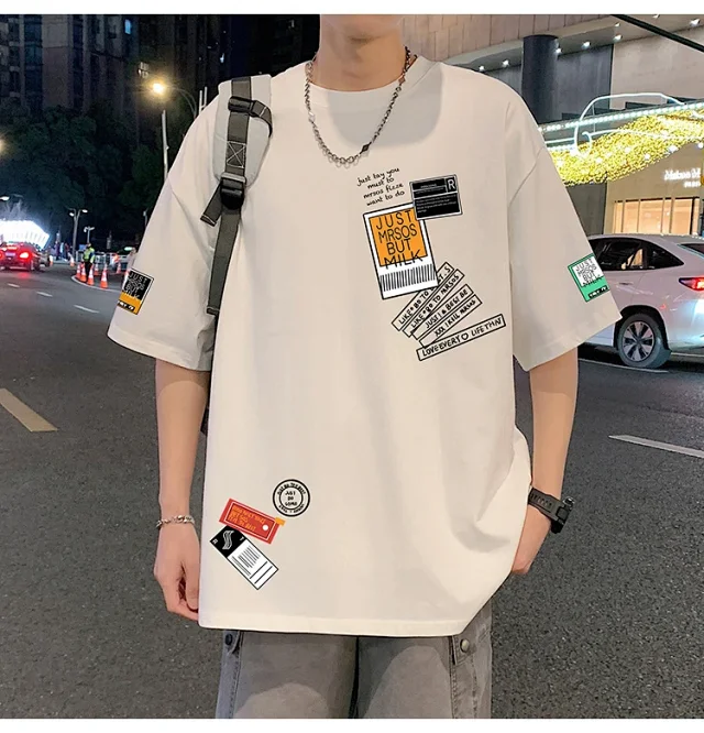 Men's Heavyweight Cotton Soft Short-Sleeve Tee Detail