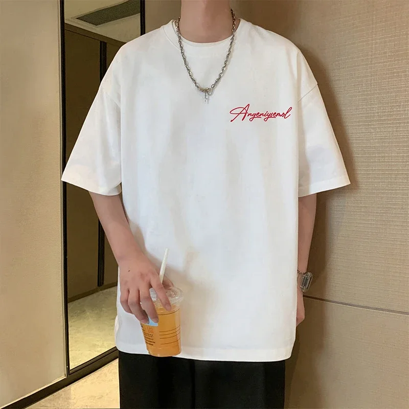 Men's Heavyweight Cotton Foam Print Tee