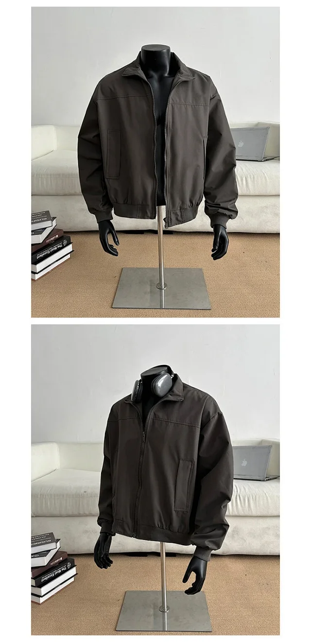 Men's Vintage Flight Jacket Detail