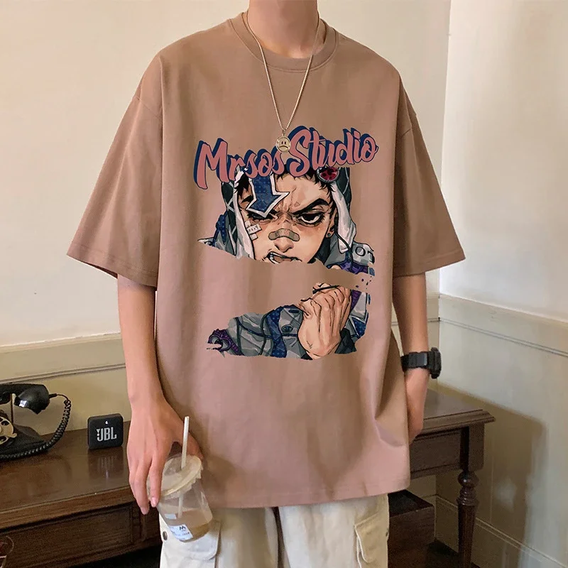 Men's Heavyweight Cotton Oversized Short-Sleeve Tee