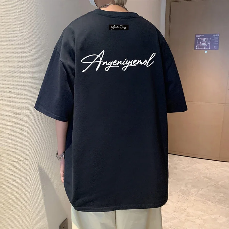 Men's Heavyweight Cotton Foam Print Tee