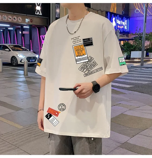 Men's Heavyweight Cotton Soft Short-Sleeve Tee Detail