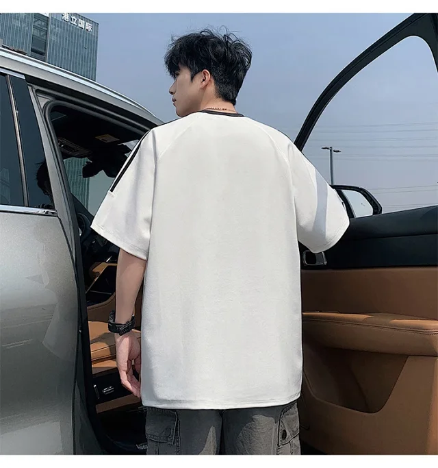 Men's 2025 Summer Breathable Casual Tee Detail