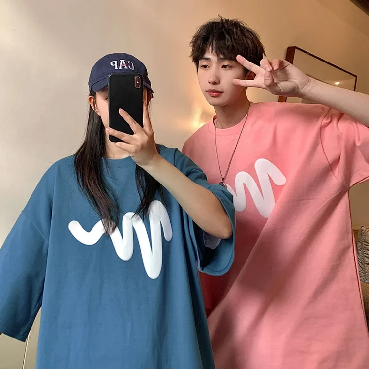Oversized Men's Graphic Cotton Tee 2025
