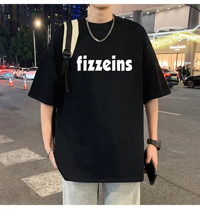 Men's Summer 2025 Casual Loose Tee Detail