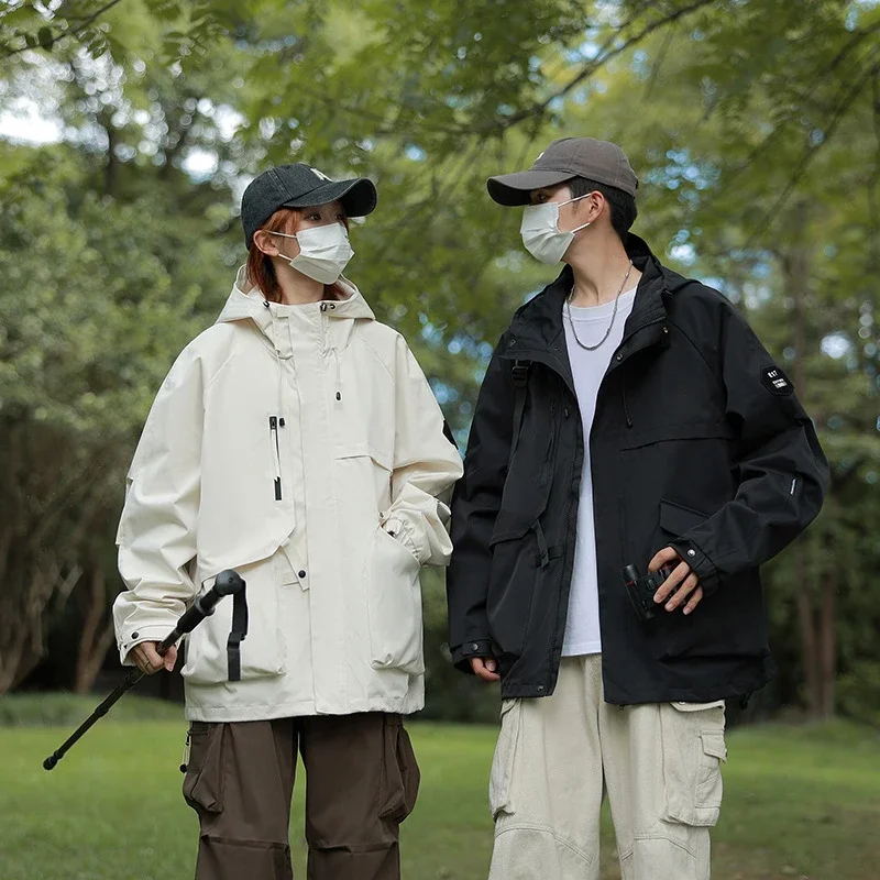 Unisex American Utility Windproof Waterproof Jacket