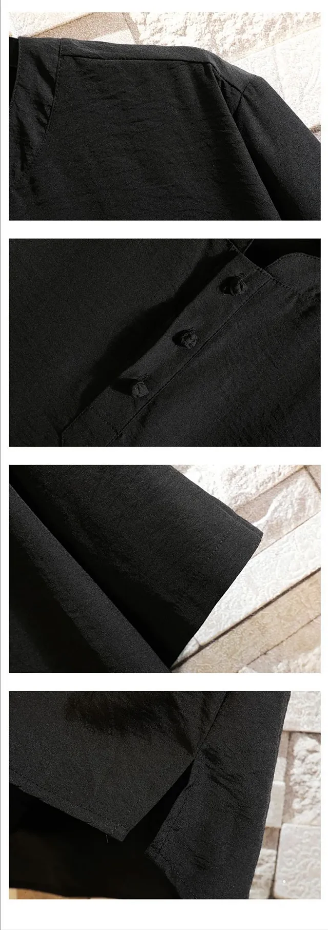 Large Men's Cooling Tang Suit Tee Detail