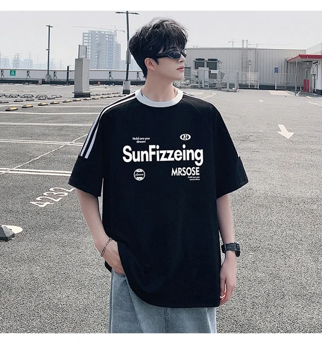 Men's 2025 Summer Breathable Casual Tee Detail