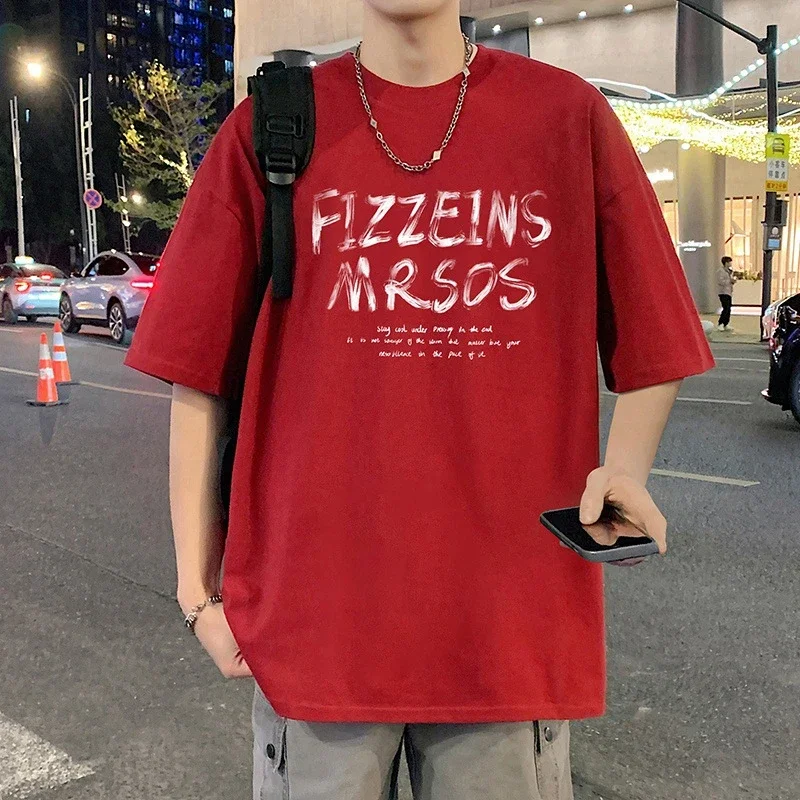 Men's 2025 Summer Cotton Loose T-Shirt