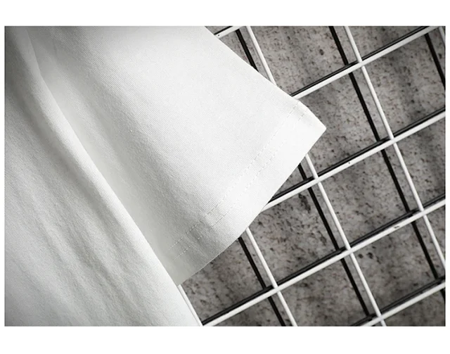 Men's Trendy Loose Japanese Summer Tee Detail