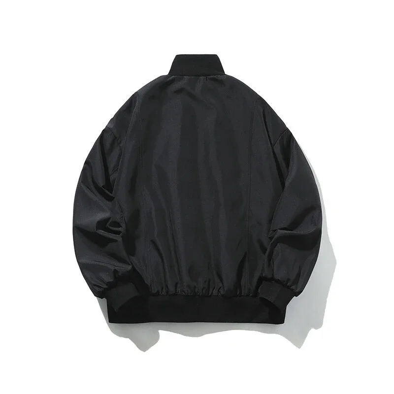 Men's Oversized Cropped Vintage Bomber Jacket
