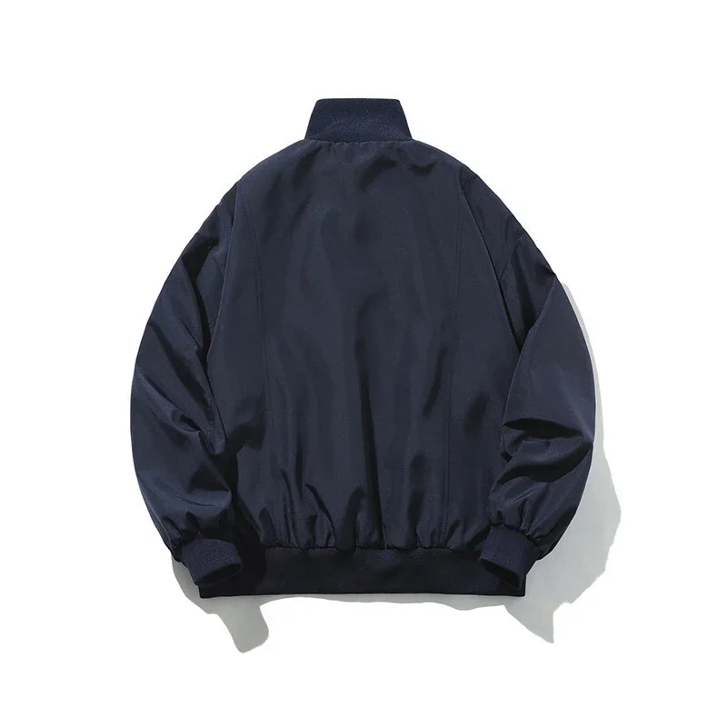 Men's Oversized Cropped Vintage Bomber Jacket