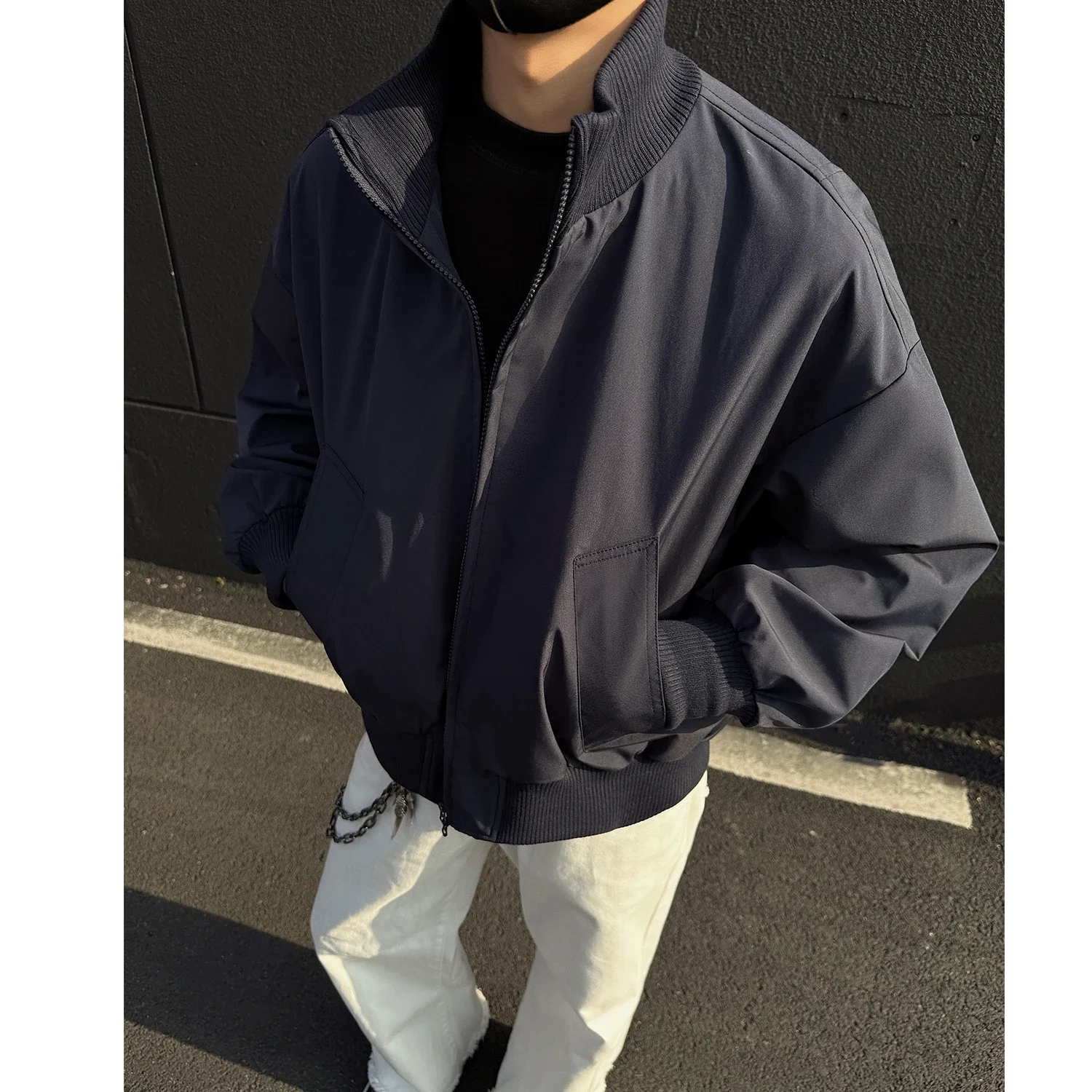 Men's Vintage Oversized Bomber Jacket