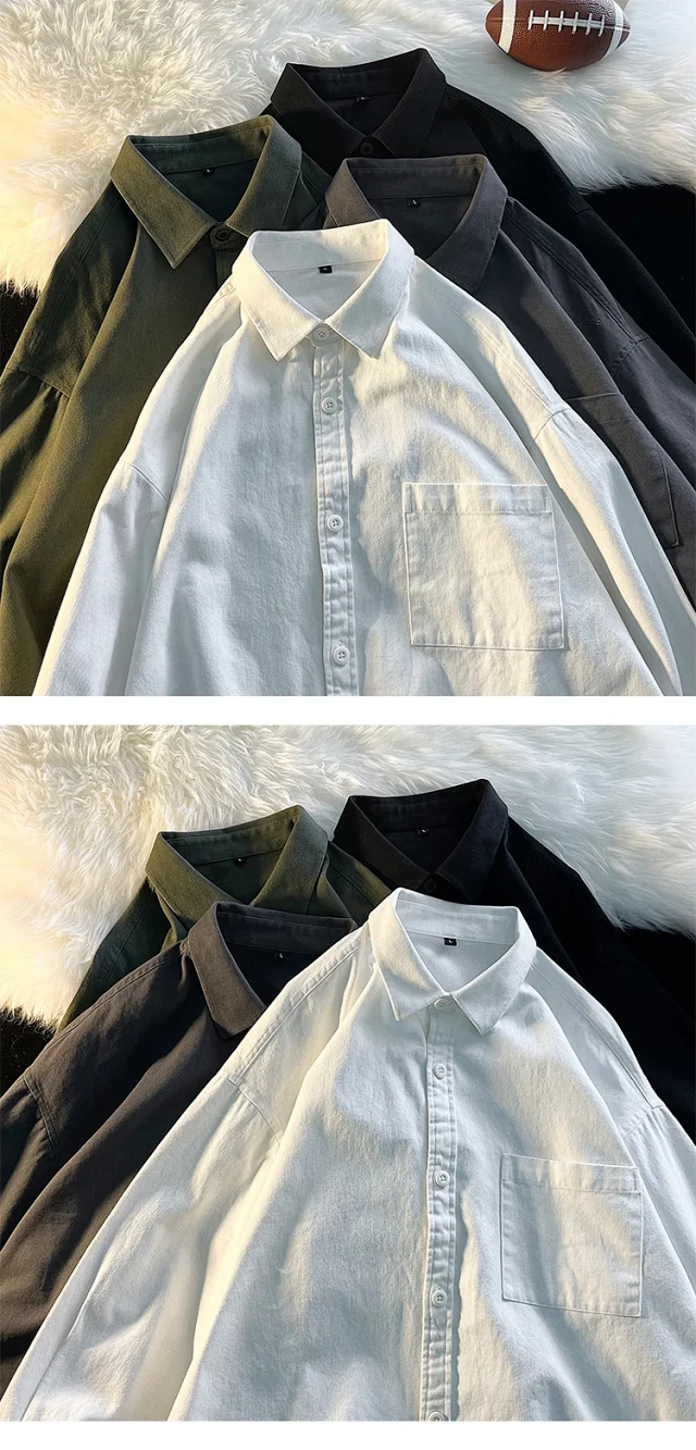 Men's Long Sleeve Cityboy Cotton Shirt Detail