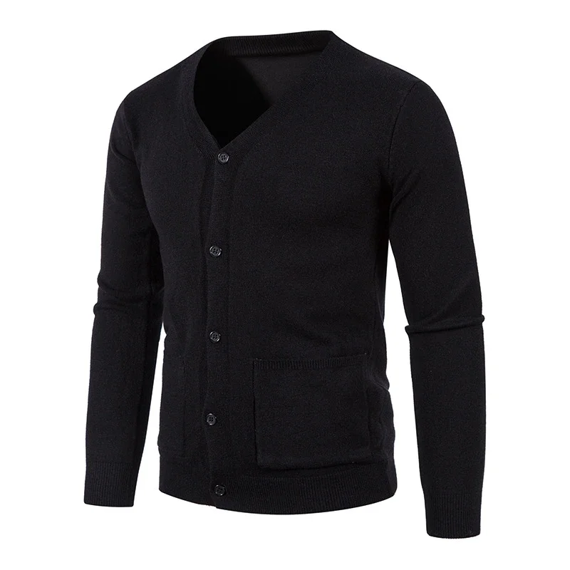 Men's Korean Style Knit Cardigan Autumn New