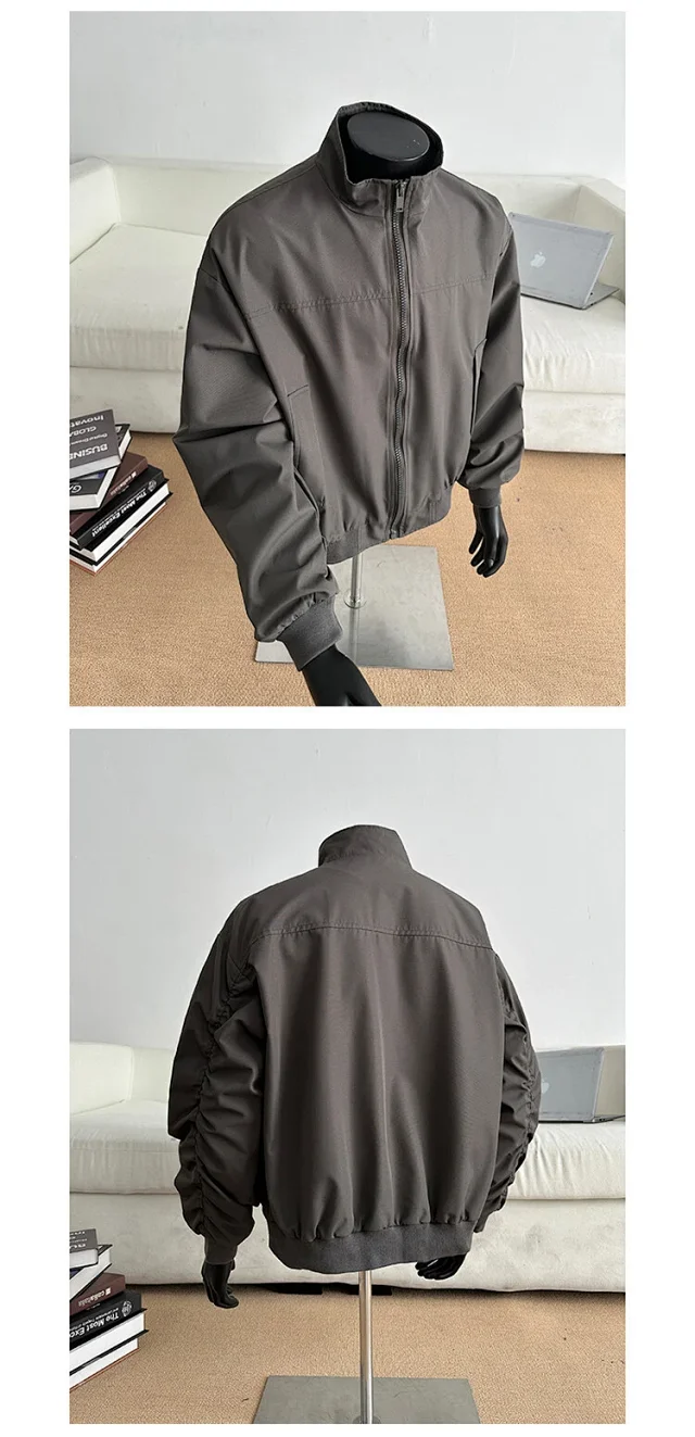 Men's Vintage Flight Jacket Detail