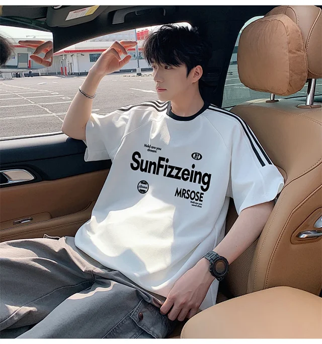 Men's 2025 Summer Breathable Casual Tee Detail