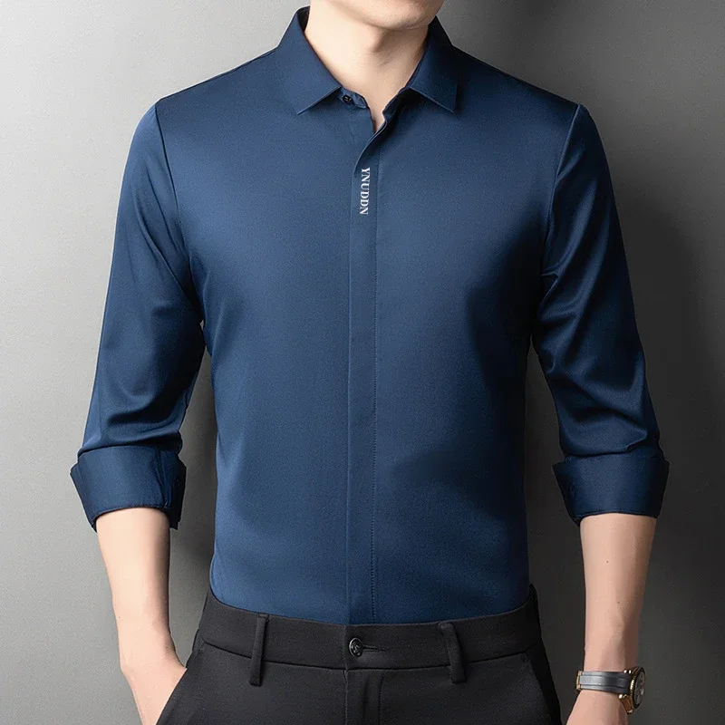 Men's Tailored Stretch Long Sleeve Shirt