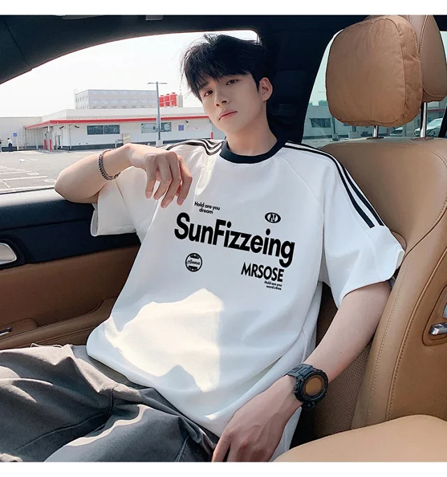 Men's 2025 Summer Breathable Casual Tee Detail