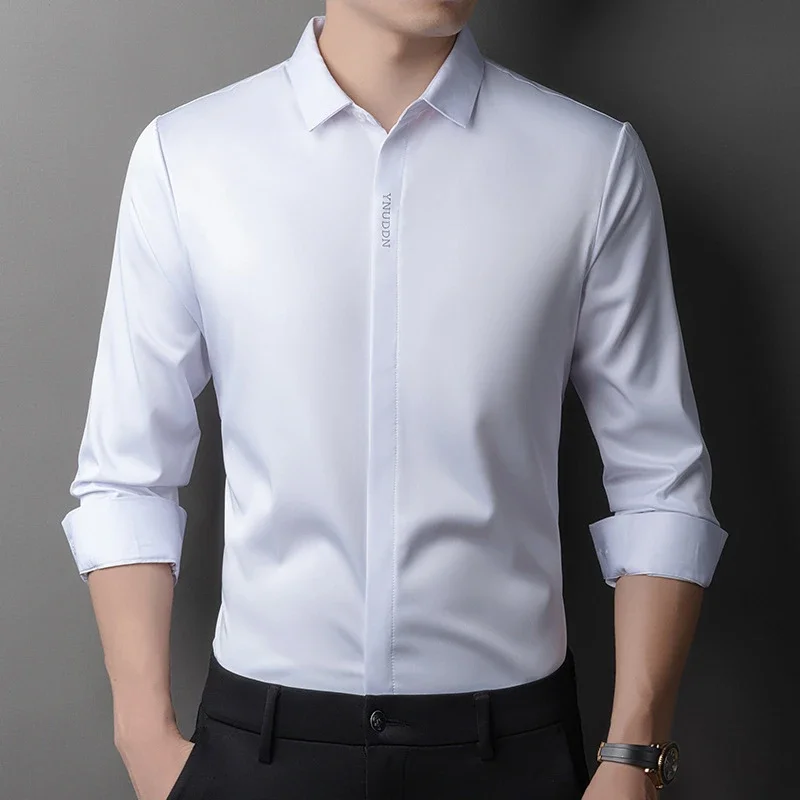 Men's Tailored Stretch Long Sleeve Shirt