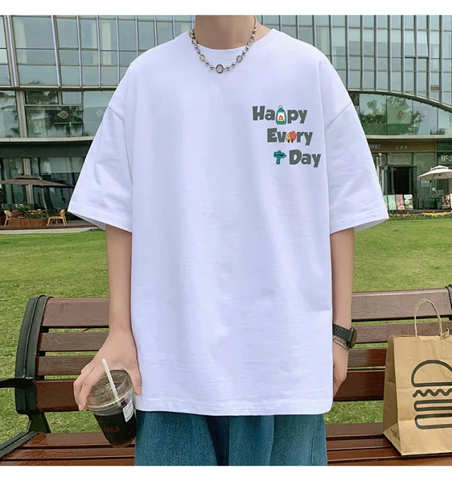 Unisex Heavyweight Cotton Streetwear T-Shirt 2025 Detail