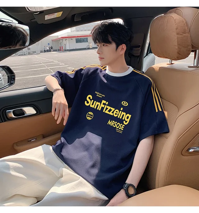 Men's 2025 Summer Breathable Casual Tee Detail