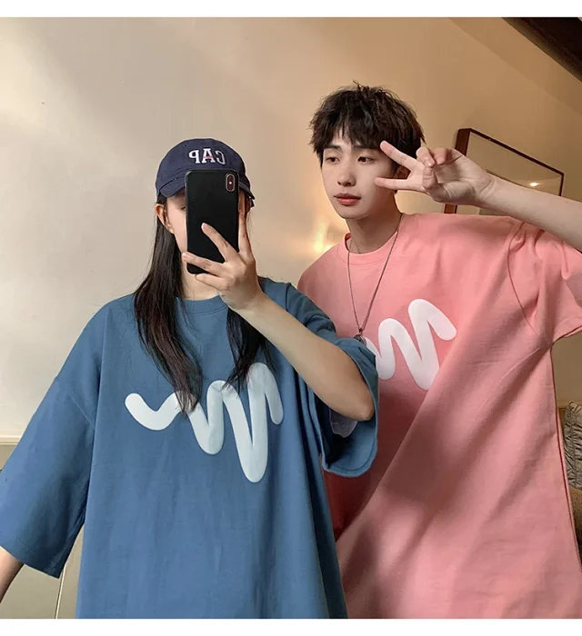 Oversized Men's Graphic Cotton Tee 2025 Detail