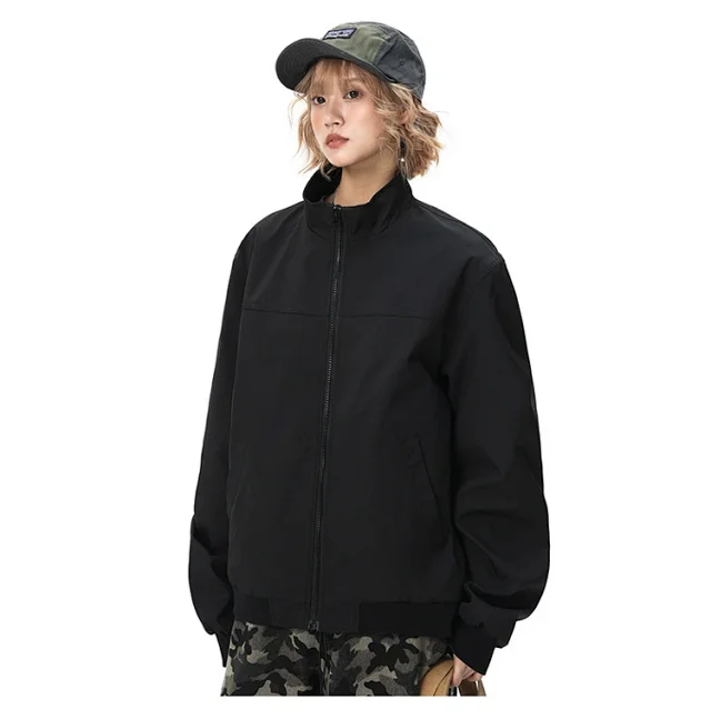 Men's Retro American Bomber Jacket Detail