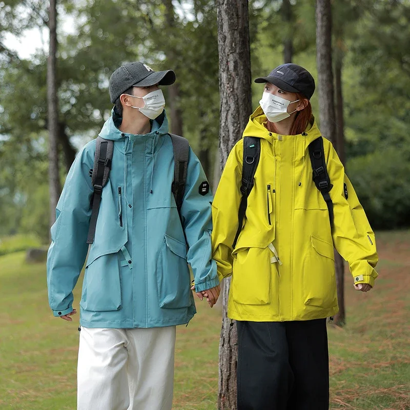 Unisex American Utility Windproof Waterproof Jacket